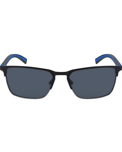 Nautica N5137s Rectangular Sunglasses - Blue