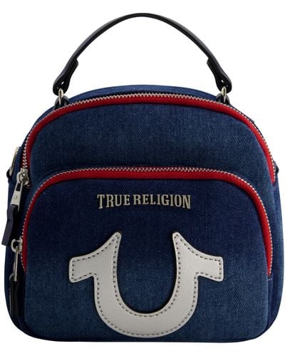 True Religion Mini Backpack - Blue