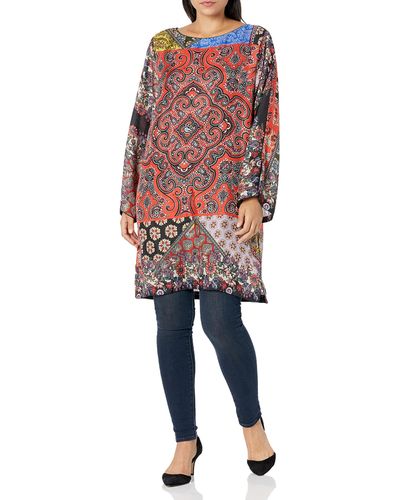Johnny Was Long Sleeve Tunic - Multicolor