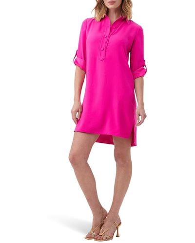 Trina Turk Shirt Dress - Pink