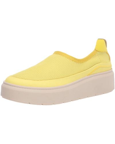 Franco Sarto S Lin Sneaker Yellow 8.5 M