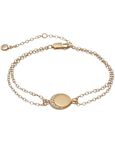 ALEX AND ANI Signature Adjustable Bracelet,14k Gold Plated Over .925 Sterling Silver,gold,bracelet - Metallic