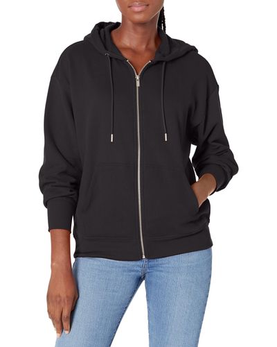 Tommy Hilfiger Pearlized Graphic Soft Fleece Hoodie - Black