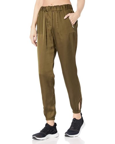 X By Gottex Soft Slouchy Pants - Green