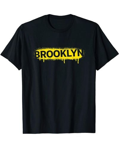 Freecity Brooklyn Splatter T-shirt - Black