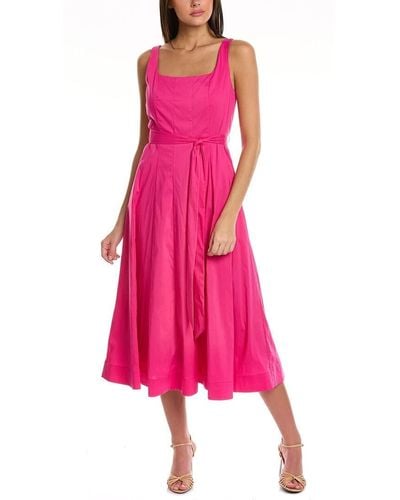 Anne Klein Poplin Dress - Pink