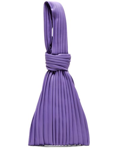 Dolce Vita Carey Pleated Wristlet - Purple