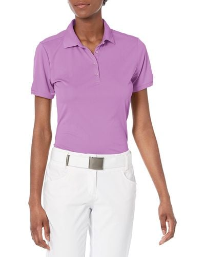 Greg Norman Collection Ml75 2below S/s Polo - Purple