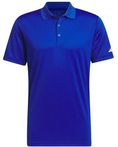 adidas Golf Adi Performance Short Sleeve Polo Collegiate Royal Sm - Blue
