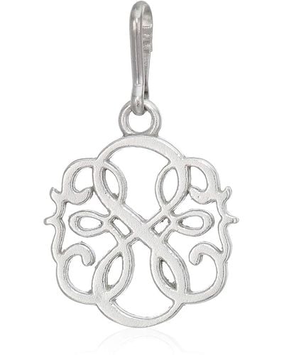 ALEX AND ANI Path Of Life Charm Sterling Silver - White