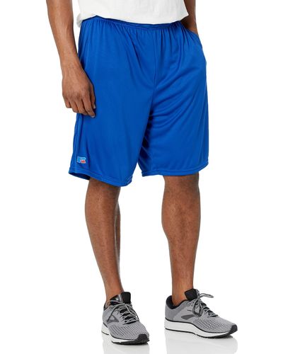 Russell Dri-power Performance Short With Pockets - Blue