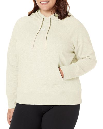 Under Armour S Rival Fleece Hoodie, - Natural