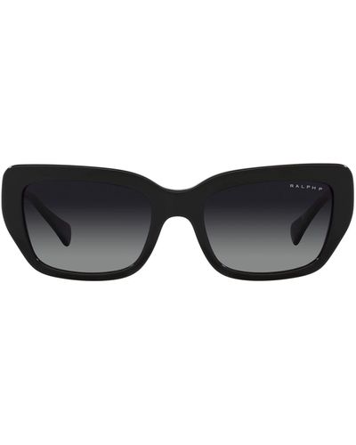 Ralph By Ralph Lauren Ra5292 Rectangular Sunglasses - Black