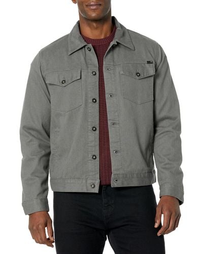 AG Jeans Dart Classic Trucker Jacket - Gray