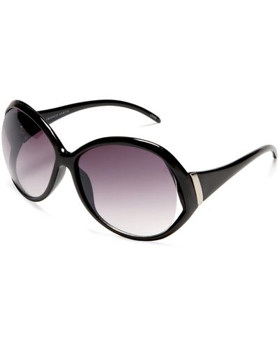Franco Sarto Charlotte 8008 Resin Sunglasses,black/smoke Lens,one Size