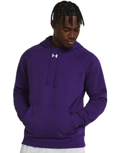 Under Armour Armor Fleece® Big Logo - Purple