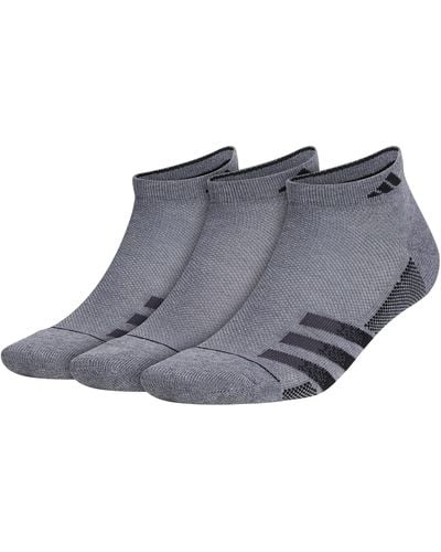 adidas Superlite Stripe Low-cut Socks 3 Pairs - Blue
