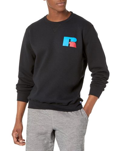 Russell Dri-power Fleece Sweatshirt - Black