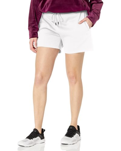 DKNY Women's High Waist Metallic Logo Print Bicycle Shorts - Macy's