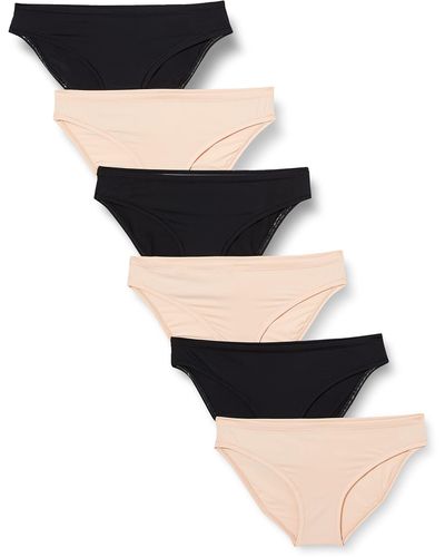 Amazon Essentials Bikini Brief Panties - Black