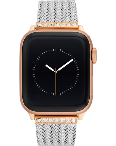 Anne Klein Mesh Fashion Band For Apple Watch - Multicolor