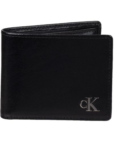 Calvin Klein Rfid Extra Capacity Slimfold Removable Front Pocket Wallet - Black
