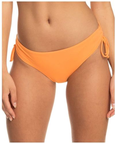 Roxy Standard Beach Classics Hipster Bikini Bottom - Orange