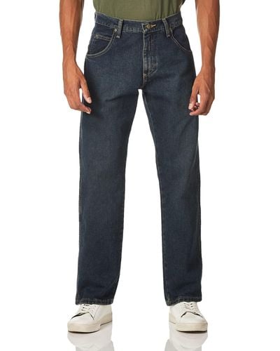 Wrangler Big & Tall Rugged Wear Relaxed Straight-fit Jean - Blue