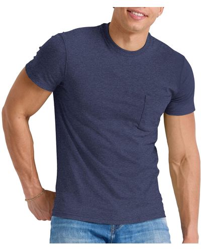 Hanes Originals Crewneck T-shirt - Blue