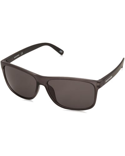 Skechers Mens Se6015 Sunglasses - Black