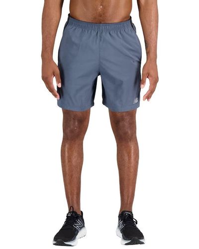 New Balance Accelerate 7 Inch Short - Blue
