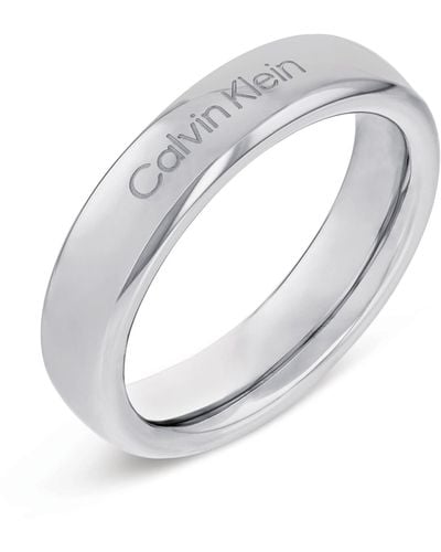 Calvin Klein Pure Silhouettes Jewelry Ring Collection For And - White