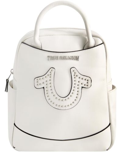 True Religion Mini Backpack - White
