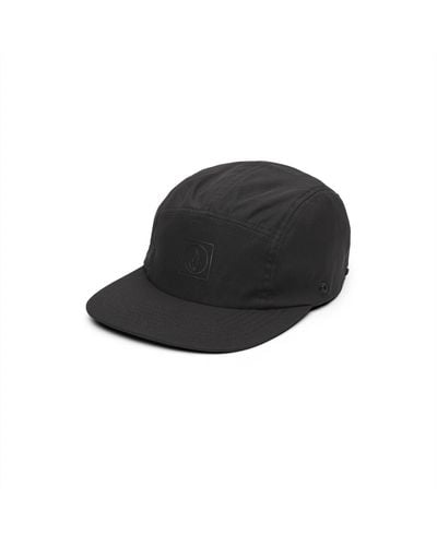 Volcom Stone Trip Flap Adjustable Hat - Black