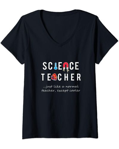 Caterpillar S Funny I Heart Love Science Biology Teacher Gift V-neck T-shirt - Black