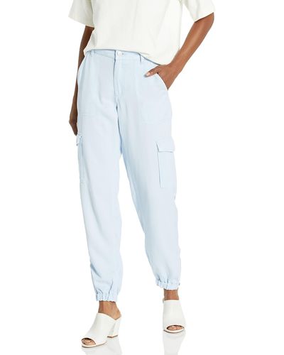Guess Bowie Straight Leg Cargo Chino Pant - Blue