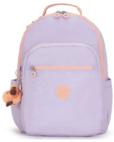 Kipling Seoul 15" Laptop Backpack - Purple