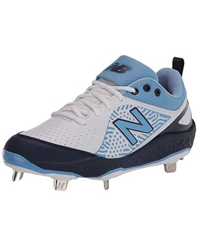 New Balance Fresh Foam Velo V2 Metal Softball Shoe - Blue