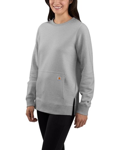 Carhartt Force Relaxed Fit Lightweight Sweatshirt - Gray