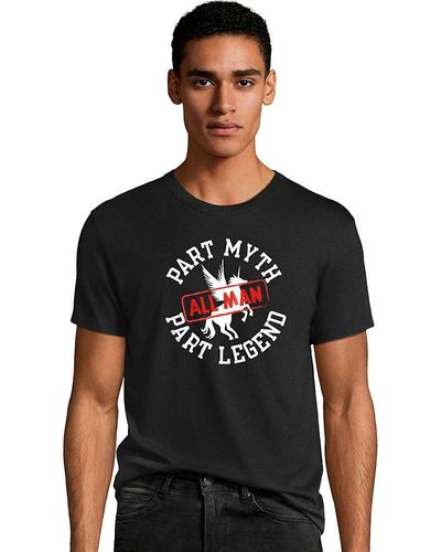 Hanes Lightweight Graphic T-shirt - Black