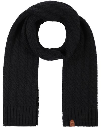 COACH Cable Scarf - Black