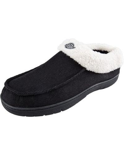 Dickies Clog With Sherpa Collar Slipper - Black