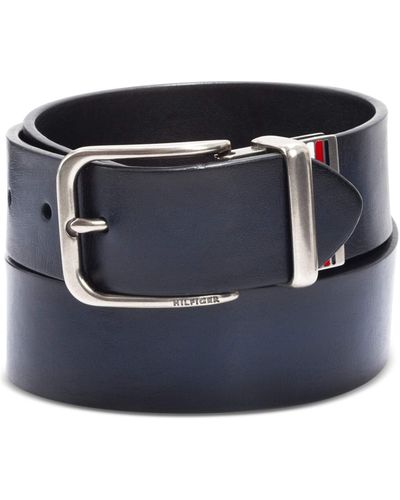 Tommy Hilfiger Reversible Belt - Blue