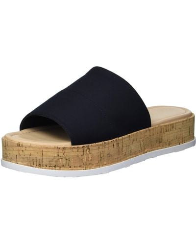 Via Spiga V-garcella Slides Sport Sandal - Blue