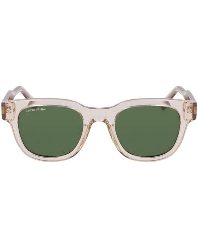 Lacoste L6023s Oval Sunglasses - Green