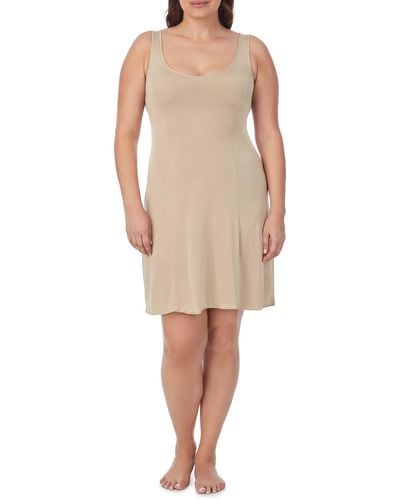 Jones New York Women's Plus Size Silky Touch 38 Sleeveless Anti-Cling Full  Slip, Jones New York Women's Dresses