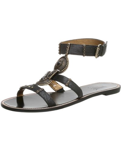 Pelle Moda Vixen Sandal,black,9.5 M - Brown