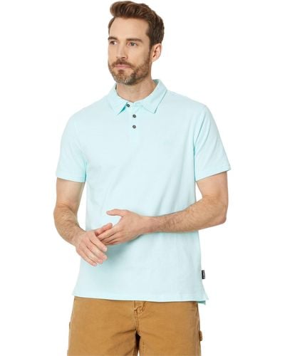 Quiksilver Sunset Cruise Collared Polo Shirt - Blue