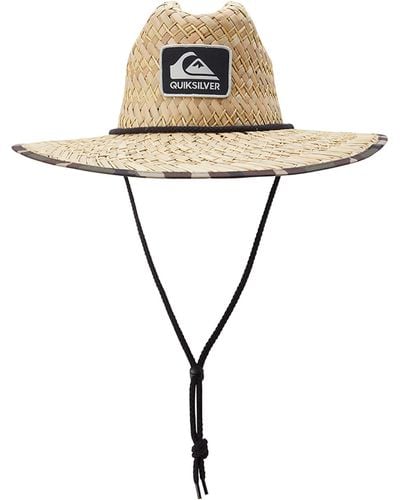 Quiksilver Outsider Sun Protection Straw Lifeguard Hat Sonnenhut - Mehrfarbig