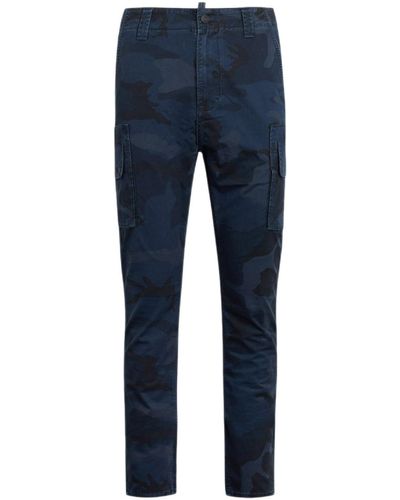 Hudson Jeans Jeans Stacked Slim Military Cargo - Blue